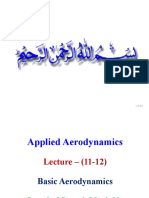 Lecture 11-12 - Basic Aerodynamics Speedof Sound Mach Number