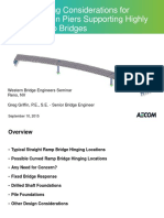Plastic Hinging Considerations For Single-Column Piers Supporting Highly Curved Ramp Bridges