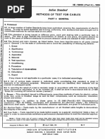 IS 10810: Cable Mass Loss Test | PDF | Thermal Insulation | Thermoplastic