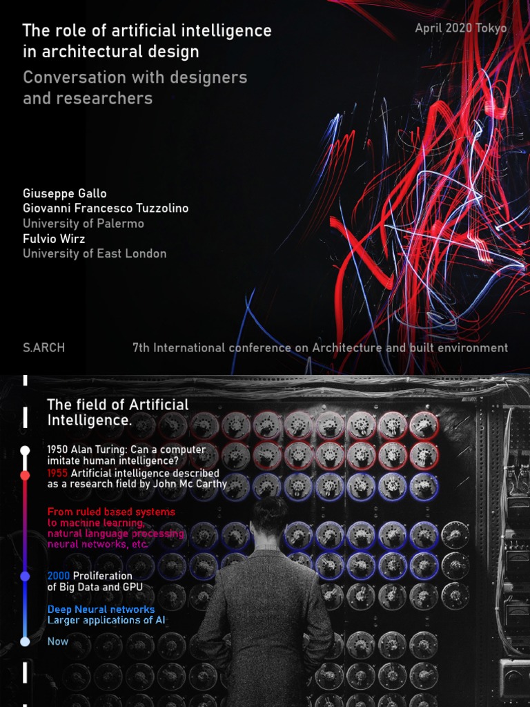 Presentation Of: The Role of Artificial Intelligence in Architectural ...