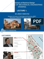 Fundamentals of Machine Design Fundamentals of Mechanical Engineering Drawing