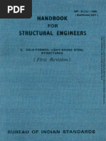 SP6 - 5 - Cold Formed Light Gauge Steel Structures PDF