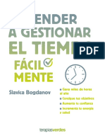 Aprender a Gestionar El Tiempo Fácilmente