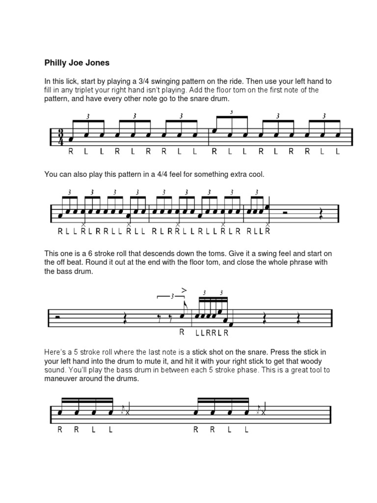 5 Iconic Jazz Licks PDF
