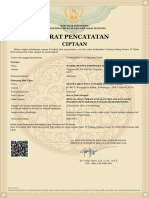 Surat Pencatatan: Ciptaan