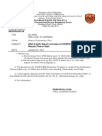 Memorandum: Raxabago Police Station (Ps-1)