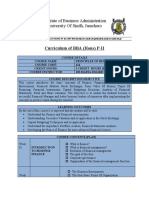 Jamila Mufazzal - Syllabus Principles of Business Finance (BF)