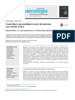 Creatividad y Personalidad A Través de Dominio PDF