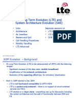 3G LTE and SAE Network Evolution