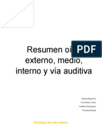 Resumen oído externo