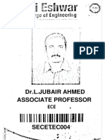 Dr.L.Jubair Ahmed Associate Professor