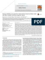 4 - Human Reliability Assessment For Medical Devices Based On Failure Mode and Effects Analysis and Fuzzy Linguistic Theory PDF