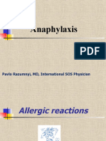 Anaphylaxis Dr. Paul Smart