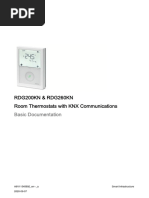 A6V11545892 - Room Thermostats With KNX Communications RDG200KN - en