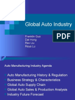 Global Auto Industry: Franklin Guo Dat Hong Rex Liu Reya Lu