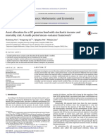 Insurance: Mathematics and Economics: Haixiang Yao, Yongzeng Lai, Qinghua Ma, Minjie Jian