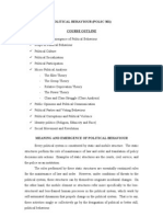 Download Political Behaviour Note by Fito Nwidum SN49071554 doc pdf