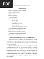 Download Political Behaviour Note by Fito Nwidum SN49071554 doc pdf