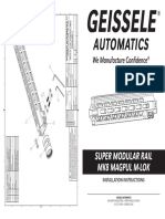 Super Modular Rail Mk8 Magpul M-Lok: Installation Instructions