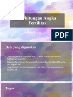 Perhitungan Angka Fertilitas