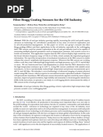 Sensors: Fiber Bragg Grating Sensors For The Oil Industry