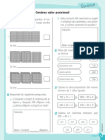 MAT2P - U3 - Ficha Adicional Centena Valor Posicional