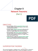 Chapter 9 - Network Theorems (Part 1) PDF