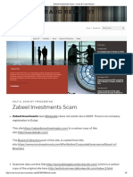 Zabeel Investments Scam - Scam & Fraud Reposrt PDF