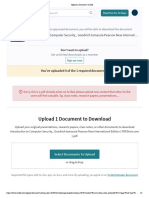 Upload 1 Document To Download: Introduction To Computer Security - Goodrich Tamassia Pearson New Internati