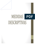 Teoría 4 - Medidas Descriptivas