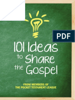 101 Ideas To Share The Gospel