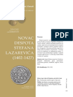 MONEY OF DESPOT STEFAN LAZAREVIĆ