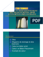 Calcul Et Dim Des Silos en BA Et BP PDF