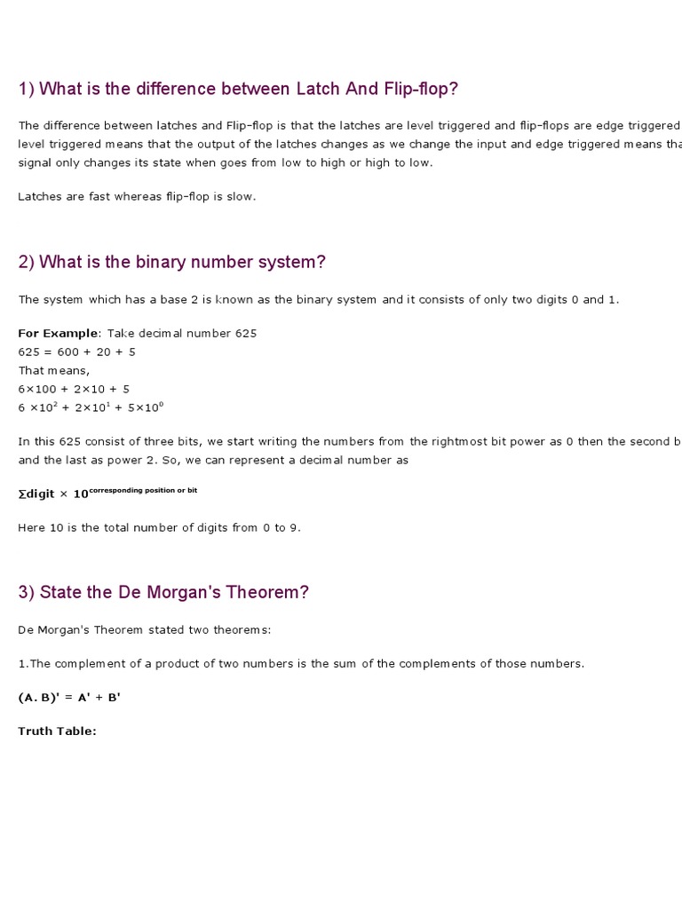 Viva Question PDF Logic Gate Electrical Circuits