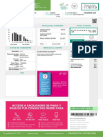 Detalle Del Consumo Total A Pagar Consumo Histórico KWH: Usuaria / Usuario