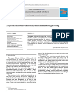 Assignment 5 - A Systematic Review of Security Requirements Engineering PDF