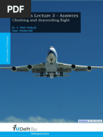 Exercises Lecture 3 - Answers: Climbing and Descending Flight