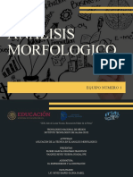 Analisis Morfologico, Portada (Equipo 1)