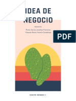 IDEA DE NEGOCIO PRIMER AVANCE  (EQUIPO 1) - copia