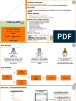 PM School XIMB Case Study Challenge 2020: Problem Statement Our Goal