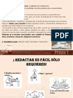 Cualidades para Redactar PDF