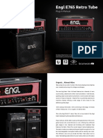 ENGL E765 RT Manual