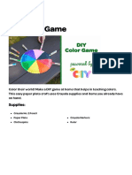 DIY Color Game, Paper Plate Craft - Cra... Afts For Kids and Adults PDF