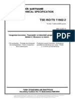 Tse Iso-Ts 11602-2 Yangindan Korunma - Taşinabi̇li̇r Ve Tekerlekli̇ Yangin Söndürücüler - Bölüm 2. Muayene Ve Bakim