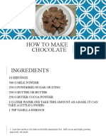 How To Make Chocolate