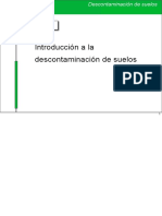 Introducción A La Descontaminación de Suelos