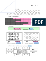 Ficha de Trabalho - 1 - Dez e Dezena PDF