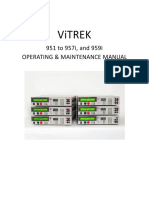 Vitrek: 951 To 957i, and 959i Operating & Maintenance Manual