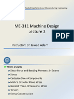 ME 311 Machine Design Lecture 2 PDF