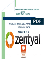 Instalación de Zentyal Presentación 1